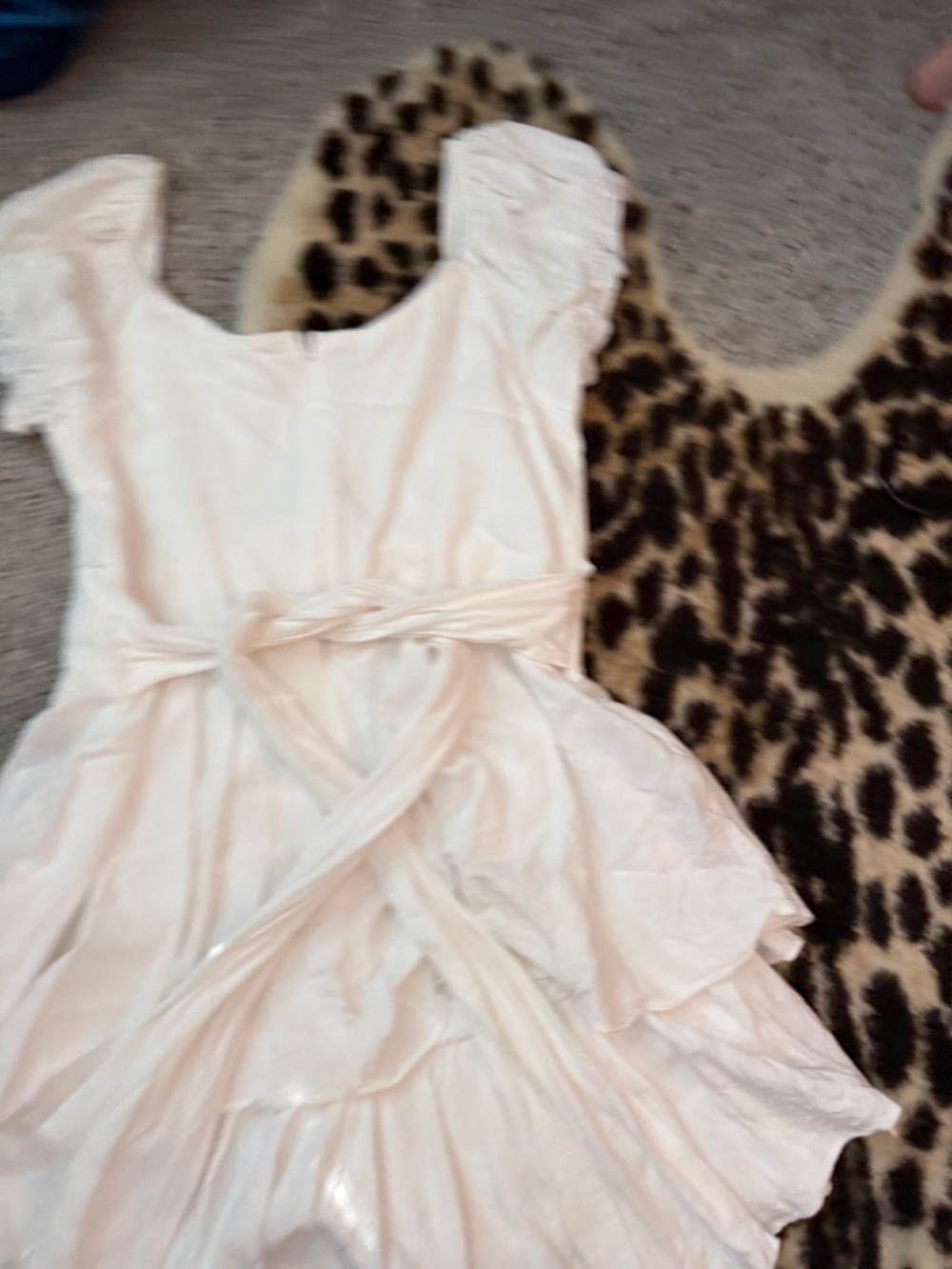 Altar'd State Ivory Ruffle Detail Top - Picture 4 of 4